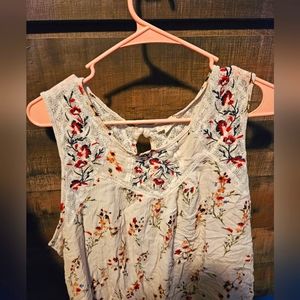 2XL Floral Dress Top/Tank